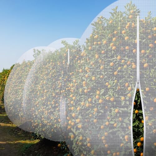 large fruit tree netting 15 x 15 ft showing dimensions