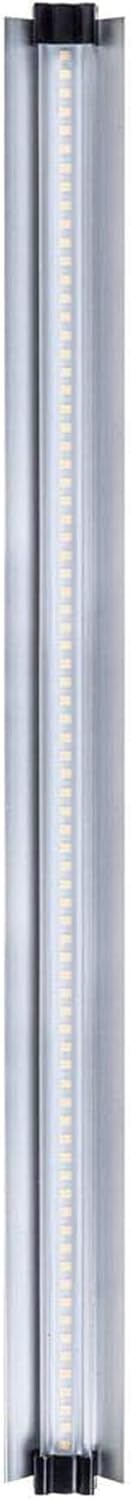 SunBlaster 24" Prism Lens 24W 6400K Full Spectrum LED Strip Light Indoor Greenhouse Plant Grow Lamp with Built-in Reflector & Mounting Clips