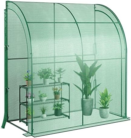 safstar 7 x 3.5 x 7 ft greenhouse, main product view