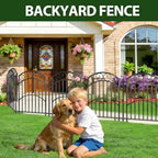 5 panel 32in decorative garden fence, 11ft no, package contents