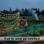 garden netting, 50' x 50' heavy duty bird, package contents