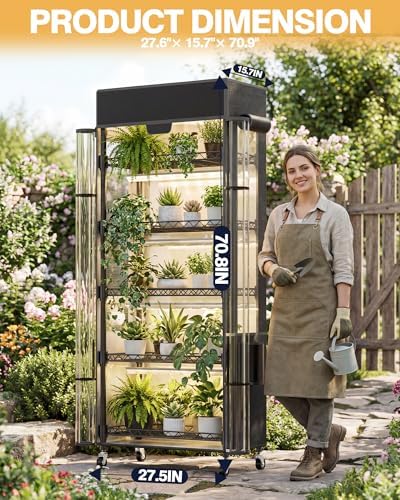 pyy indoor greenhouse with grow light - 6, package contents