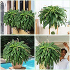 48 inch 128 leaves artificial ferns for outdoors on a desk or shelf