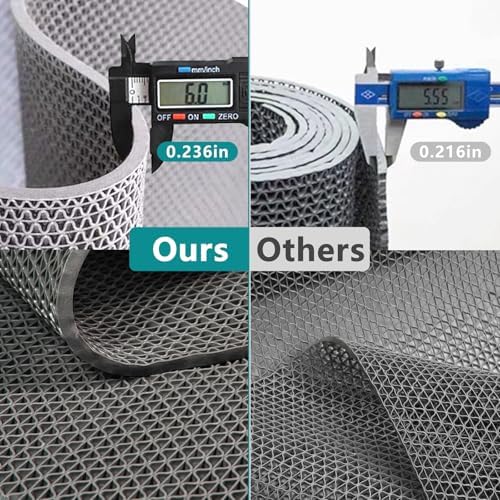 wochitv non slip drainage mats pvc pool floor shown in use