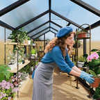 garvee 6x8ft walk-in greenhouse, heavy duty large outdoor, package contents