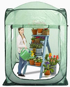 porayhut pop up greenhouse tent,portable x-large walk-in flower, main product view