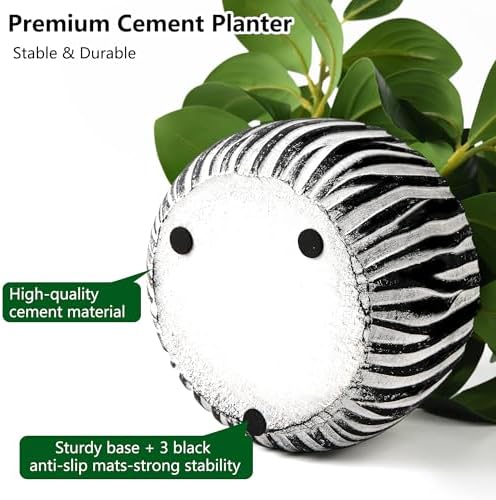 florisso fake plants artificial plants indoor, faux potted, package contents