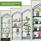 mini greenhouse for indoor outdoor, small plants green, view 9