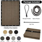 artpuch 90% sun shade cloth, 6 x 20 on a desk or shelf