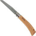 Opinel Folding Saw - Gardening and Camping Folding Carbon Steel Saw with Beechwood Handle