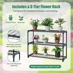 safstar 7 x 3.5 x 7 ft greenhouse, side view