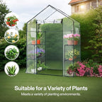 vivosun transparent 57 x 29 x 77-inch mini on a desk or shelf