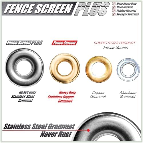 colourtree plus fence privacy screen, commercial grade 220, package contents