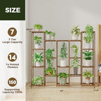 bamworld large hanging plant stand indoor tall plant, package contents