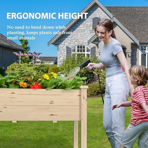 bluewish 96''l x 24''w x 30''h outdoor cedar on a desk or shelf