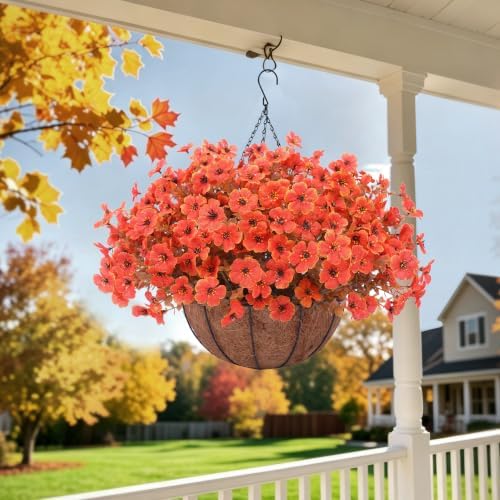 2 set artificial fake mums flowers plants with, package contents