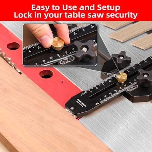 goingmake thin rip jig table saw jig guide on a desk or shelf