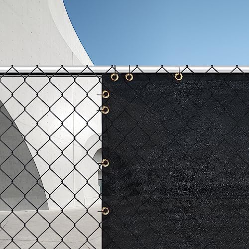 black 6ft x 50ft outdoor privacy screen fence, package contents
