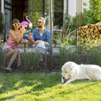 decorative garden fence 10 pack, 24in(h) x 10.8ft(l), front angle view