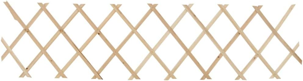 vidaxl trellis fences 5 pcs firwood 70.9" x11.8, package contents