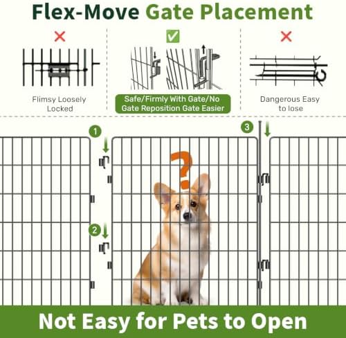 3-layer no dig metal dog fence for yard, package contents