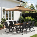 crestlive products folding patio chairs set of 2, front angle view