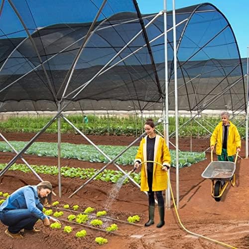 20 ft shade cloth for plants greenhouse, 40% showing dimensions