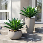 ivydale fake plants agave artificial plants outdoor 2, package contents