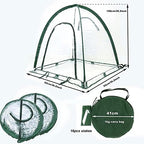 porayhut pop up greenhouse cover flower house,pack of shown in use