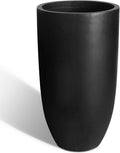 heyzier tall planters for outdoor plants, large concrete, main product view