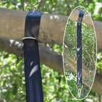 Tree Swing Hanging Straps Kit 4Ft, Robust, Reliable, and Flexible - Supports up to 2200 lbs - Effortless Setup with Sturdy Carabiners - Ideal for Hammocks, Swings, and Beyond (Black, 4FT)