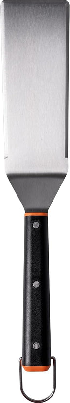 Traeger Grills Flat Top Spatula 2-Pack – Heavy-Duty Stainless Steel Solid & Slotted Griddle Spatulas for Flipping, Searing & Serving, Dishwasher-Safe