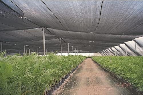agfabric 50% shade cloth 12 x 20ft sun, front angle view