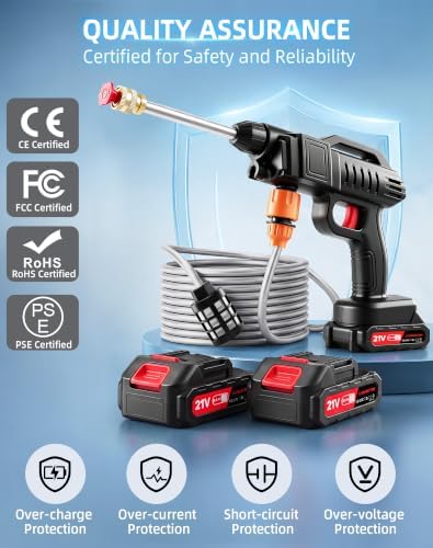 cordless portable washer, handheld washer, battery operated washer, package contents