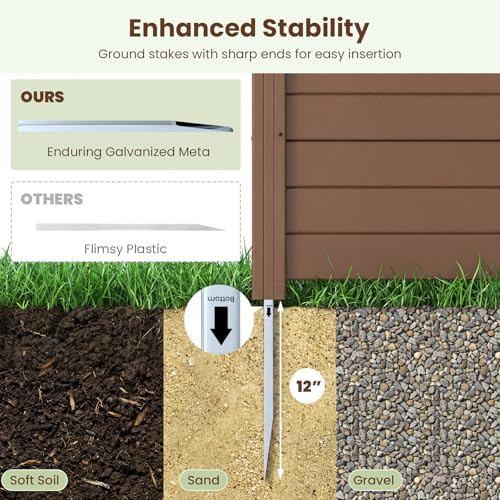 s afstar 2 panels outdoor privacy fence, 48”, close-up detail