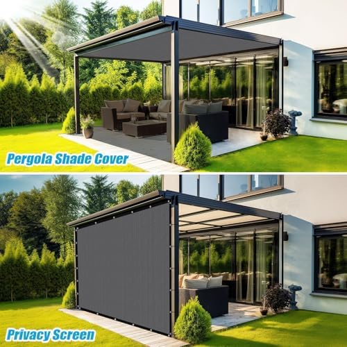 amagenix 90% sun shade cloth with grommets, 8', package contents