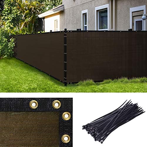 amgo 6' x 50' fence privacy screen, heavy, main product view