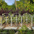 shoplala decorative garden fence (10 panels) 12.5inx16.5in animal, view 9