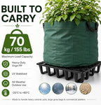 plant riser – pot spacer for grow bags, side view