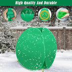 pop up winter plant covers, 28x28x33 freeze protection, side view
