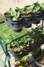miracle-gro walk-in greenhouse, removable shelves, transparent, 4'8"x29", view 11