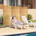 vingli 74" x 36" wooden privacy fence for, package contents