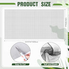 woanger 2 pack 10 x 33 ft mosquito, close-up detail