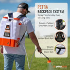 petratools hd4000 battery powered backpack sprayer, 6 hr showing dimensions