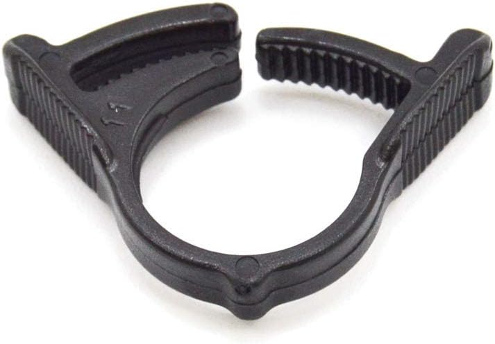 S&M 544583 Safety Clamp Joints 16 mm, Black