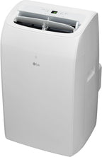lg 8,350 btu (doe) / 12,000 btu (ashrae), front angle view