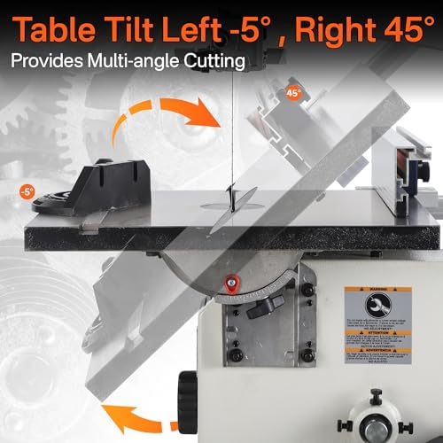 band saw, 10-inch bandsaw for woodworking, 1515 & shown in use