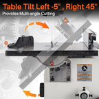 band saw, 10-inch bandsaw for woodworking, 1515 & shown in use