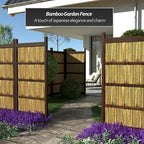 red lantern 6 x 3 ft. japanese bamboo shown in use