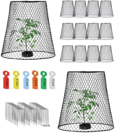 chicken wire cloche plant covers, 9 inch metal, main product view